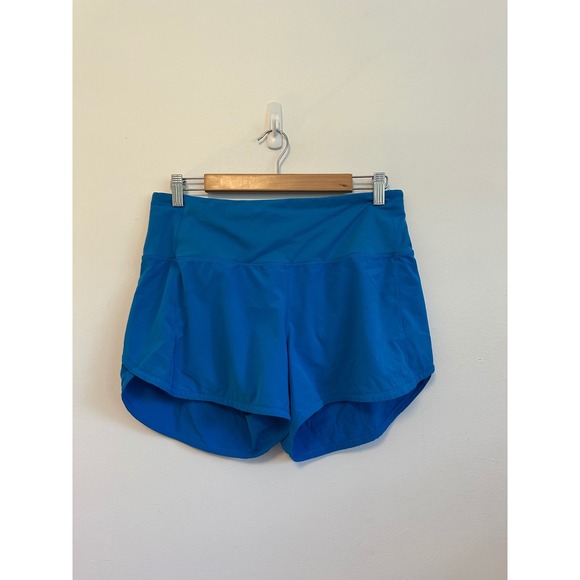 Lululemon Pants - Lululemon Speed Up High-Rise Lined Short in Blue | Size 8